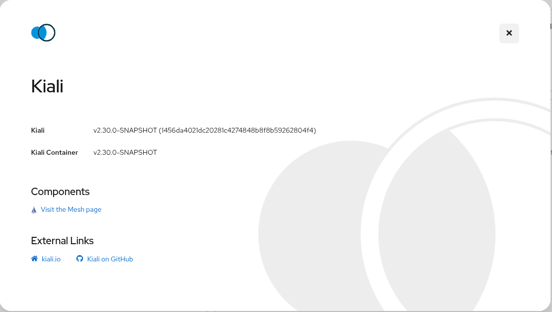 Verify Kiali Access Verify Kiali Access